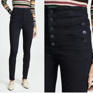JBrand Natasha Black Skinny Fit Jeans